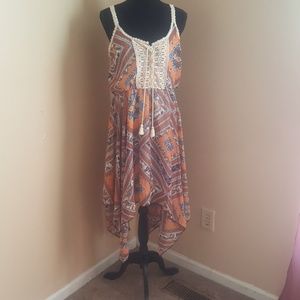 Almost Famous Handkerchief Dress